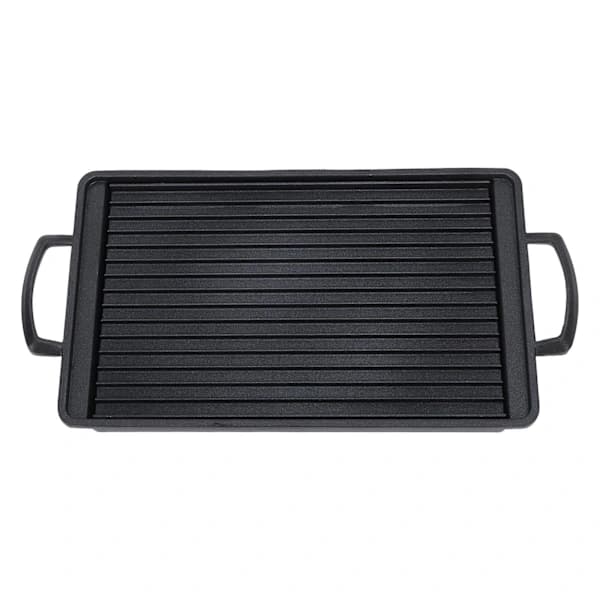 Mini BBQ-grill i aluminiumlegering, rask jevn oppvarming, multifunksjonell kullgrill for hjem, camping, piknik 23,5 x 14,5 cm