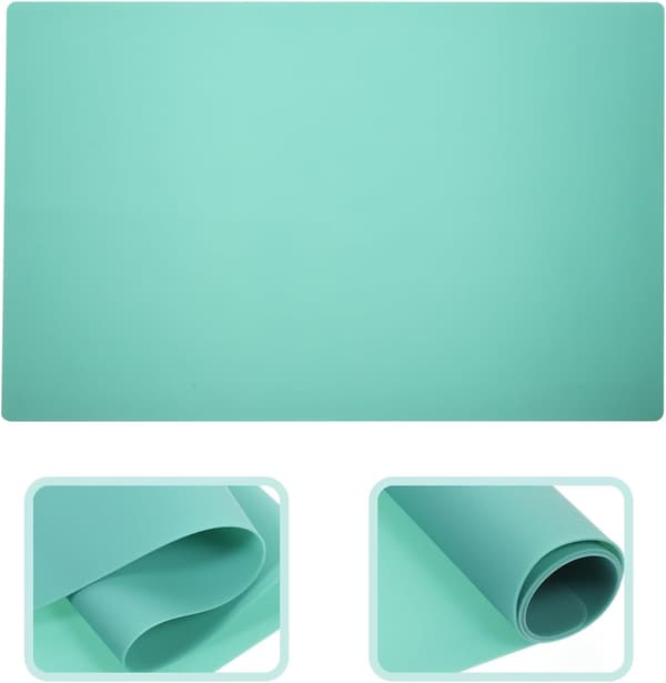 Large Silicone Mat for Crafts with Resin, Non-Stick, Heat-Resistant Table Mat