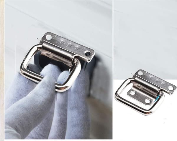 Stainless Steel Chest Handle, Toolbox Case Chest Ring Pull Handle