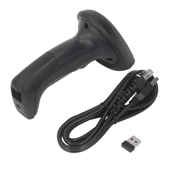 Stregkodescanner Plug and Play 2.4G Trådløs USB 1D-kode 2D-kode QR Digital Udskrift Håndholdt Stregkodescanner