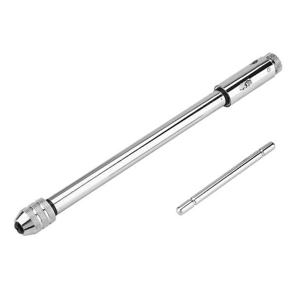 Adjustable T-Handle Ratchet Tap Wrench M3 M8 & M5 M12 for Threading and Tool Kit (M3 M8 Long)