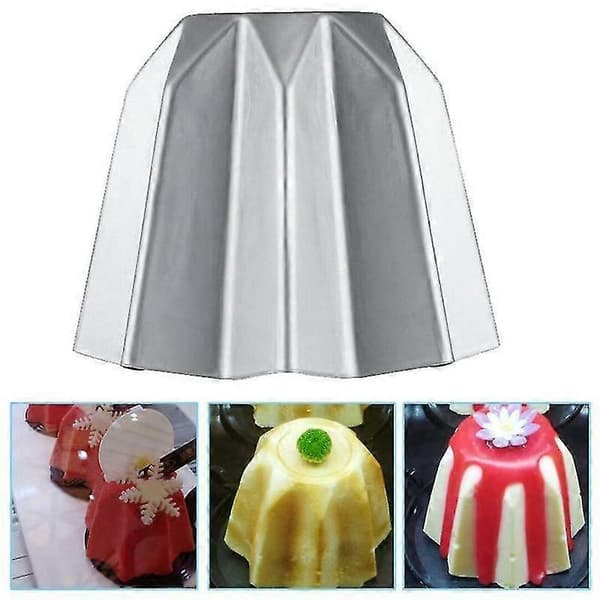 DIY Åttekantet Mousseform i Aluminiumslegering Hjemmekjøkken Bakeverktøy