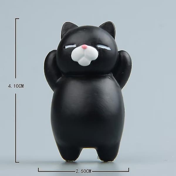 3D Cartoon Cat Funny Refrigerator Magnet Home Phone Decor Gift 8pcs