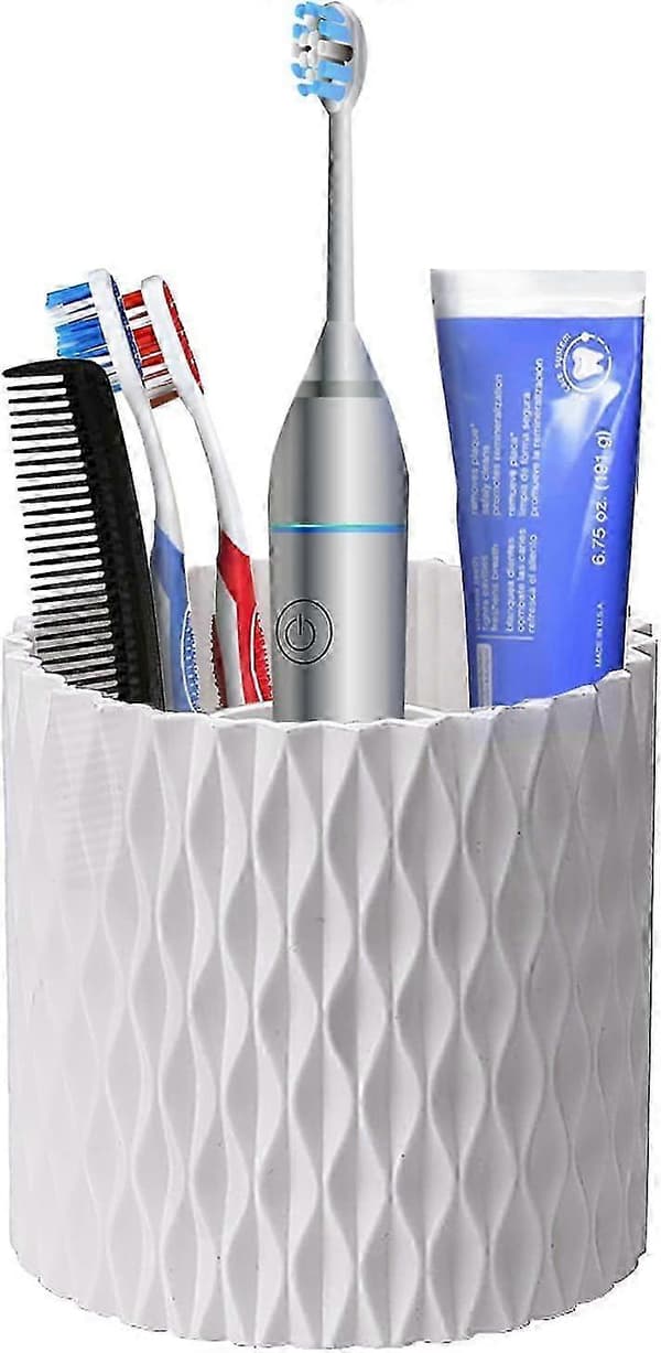 Makeupbørsteholder Makeupbørste Organizer 5 Rum Kosmetisk Opbevaring Makeupbørster Kop Makeupbeholder Opbevaring