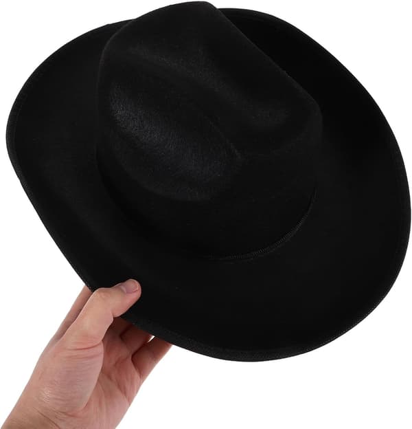 Rhinestone Hjerte Cowboyhatt for Kvinner Western Dekor Hatt Stilig Tilbehør