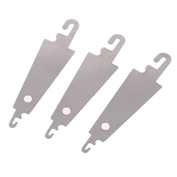 100 pcs Metal Needle Threader with Large Eye Embroidery for Cross Stitch Threading Tool