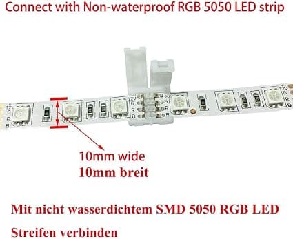 RGB 5050 LED-stripstik 4-bens LED-strip hurtigstik til