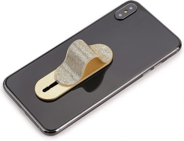 Sormipidike älypuhelimelle - Matkapuhelinpidike - Sormus iPhone Samsung Huawei matkapuhelinpidike sormus tarra kulta