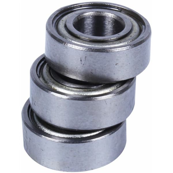 10 st Miniatyrmodell Förseglad Metallskärmad Metrisk Kullagring: Mr115 Zz 5X11X 4Mm
