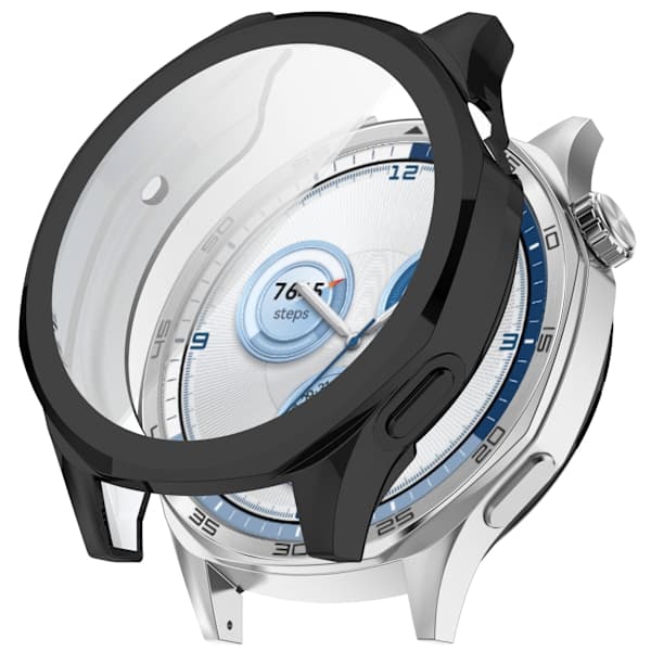 TPU beskyttelsescover til Huawei Watch GT5 46MM Sort Sort