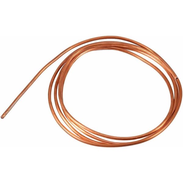 2M Blødt Kobberrør Rulle OD 4mm x ID 3mm til Køle VVS (OD 4mm, ID 3mm)