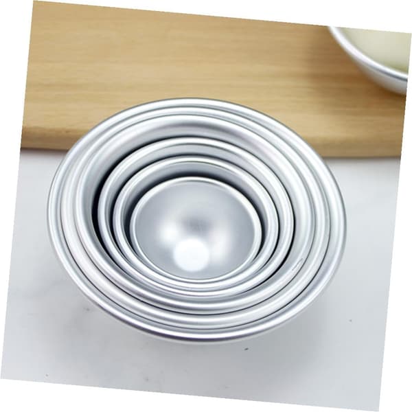 6 stk Paiform Muffinsform Aluminiumlegering Bakeverktøy Lettvekt Jevn Baking DIY Kjøkkenbakeform