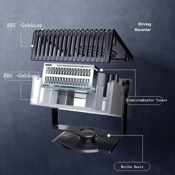 Bærbar bilvarmer, 150W bilvarmer defroster, 2 i 1 bil KLB