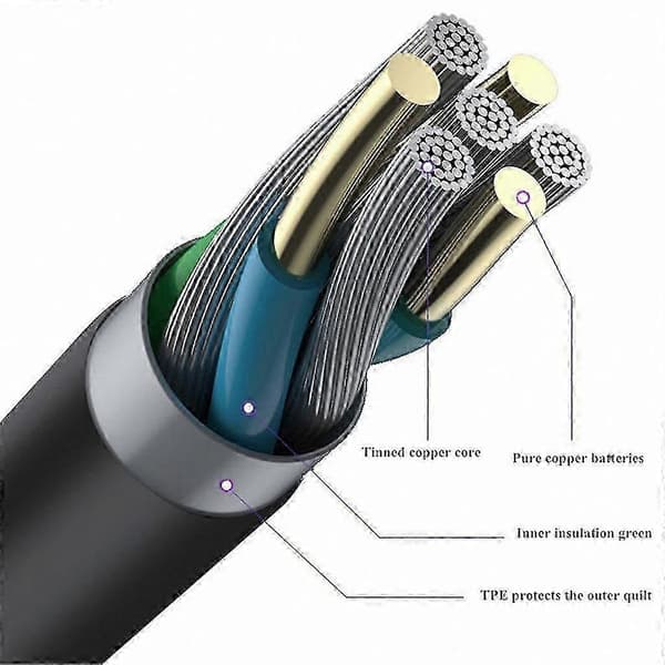 1,2 m kondensatormikrofonkabel til 3,5 mm headset med bommikrofonkompatibilitet