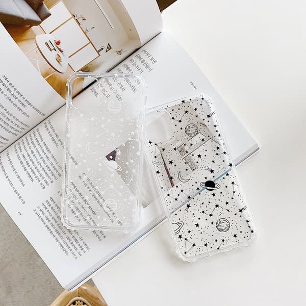 2-pak iPhone 13 Pro Cover, Transparent Beskyttende Cover