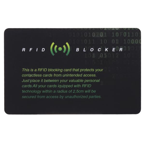 Skimming-blockerande kort - RFID-skydd - Plånbok med skimmingskydd