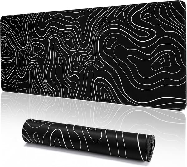 Gaming musematte stor skrivebordsmatte (800×300×3MM) vaskbar musematte skrivebordsmatte for bærbar PC