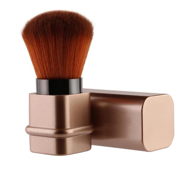 1 st infällbar sminkborste kosmetiskt verktyg för kräm concealer puder