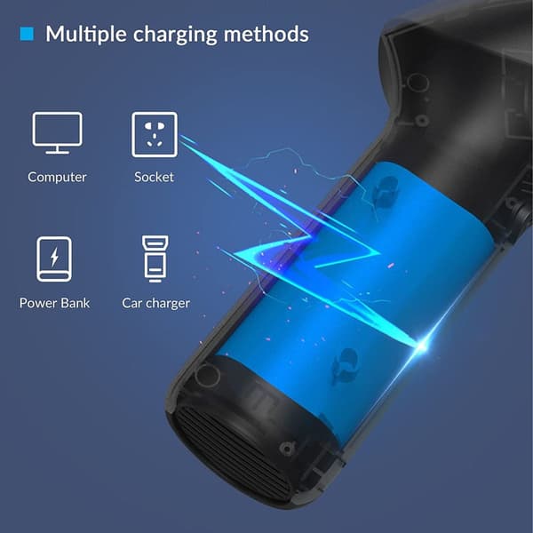 Handheld Vacuum Cleaner 2 in 1 Cordless Vacuum Cleaner and Blower Rechargeable USB Vacuum Cleaner