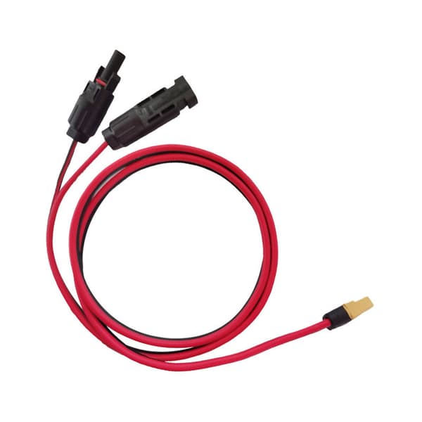12AWG solcellepanelkabel til XT60 hunn for bærbar kraftstasjon, bærbar kraftstasjon, Lipo-batteri 60cm