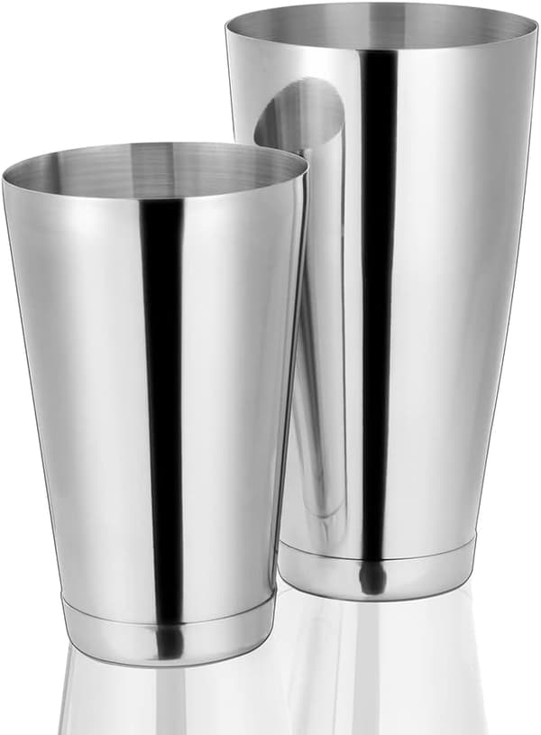 1 Sæt Cocktail Shaker Sæt, Pro Bar Shaker Sæt, Rustfrit Stål Martini Drink Mixer til Bartending – Essentiel