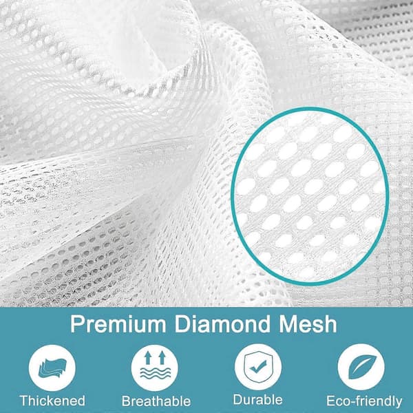 2 stk. vaskemaskin vaskenett for å forhindre at klær deformeres