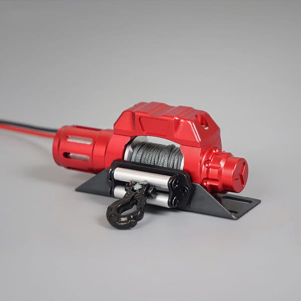 6V Electric Remote Control Car Winch, Max Load 46g, Cable Length 3.8-5.2cm, Compatible with RC Robots, Easy Installation
