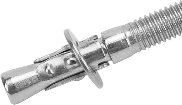 1 stk (sølv, 30KN) Klatreanker, rustfritt stål