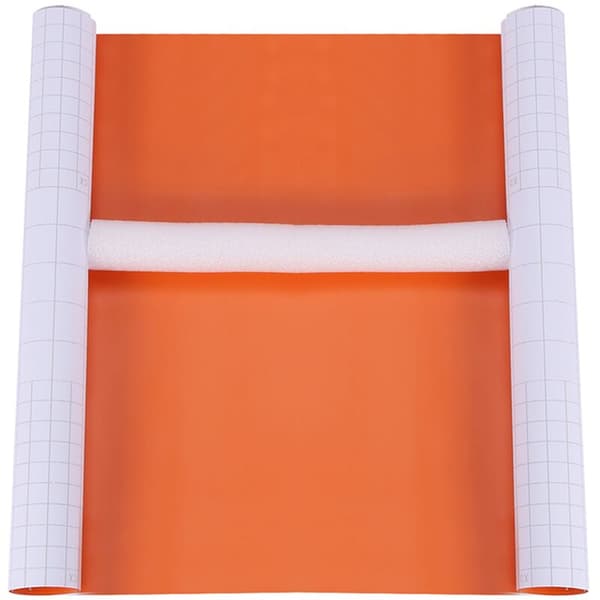 Køretøjsmærkat Wrap Vinylfilm Luft-/boblefri mærkat Orange