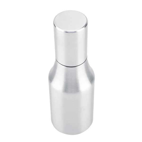 Olivenolieflaske i rustfrit stål, lækagesikker eddikedispenser, køkkenkrydderiopbevaringskrukke (750 ml)