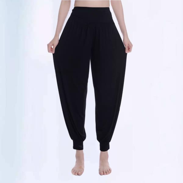 Yogabukser for kvinner Løse bukser 2 l Bomull for trening