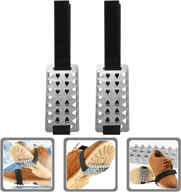 Isgreb til støvler 26-tands trækkraftgreb i rustfrit stål