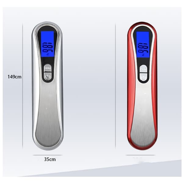 (Silver) Elektronisk resväska våg MYCARBON Bärbar resväska