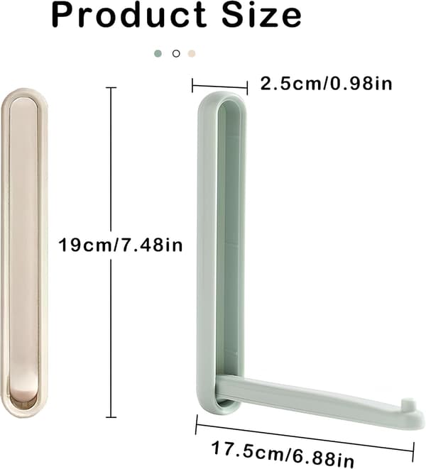 Hanger Rack, Multifunctional Adjustable Hanger Holder, Seamless Strong Self-Adhesive Hook, Space-Saving for Washing Machine, Wardrobe, Laundry Room