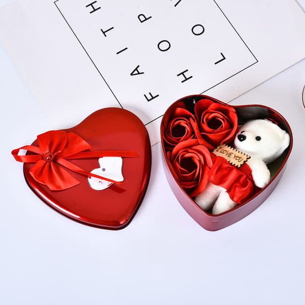 Dockebuket Dockebuket Pigers Fødselsdagsgave Valentinsdagsgave til kæreste Rød Red