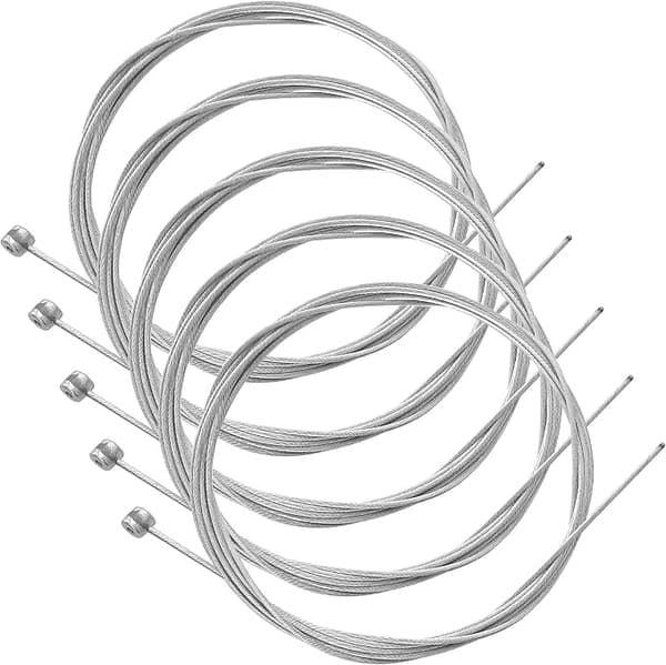 5X Universal Sykkelbremsekabel MTB VTC BMX City Cycle GALVANISERT