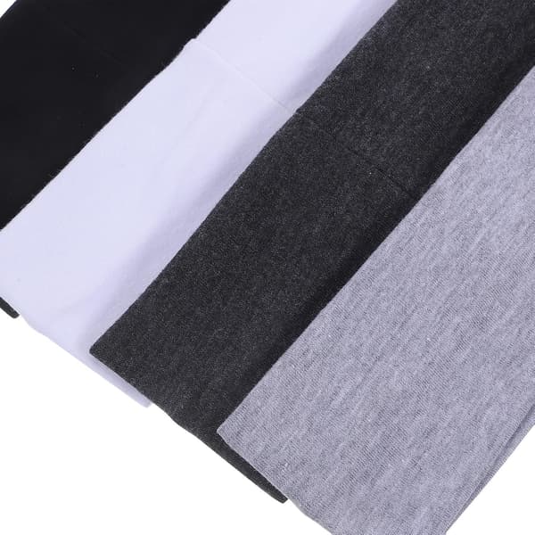 16 stk. elastiske hårbånd til kvinder, åndbare og smidige hårbånd i polyester-spandex, til yoga, løb, træning
