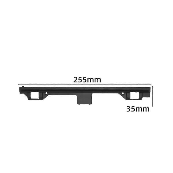 For 4.0 2832Z /4.0Pro 2955Z X7 Floor Scrubber Bottom Scraper Vacuum Cleaner Replacement Scraper Accessories Black