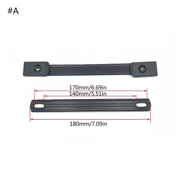 Metal Spring Handle Carrying Handle Grip Speaker Cabinet for Case 18CM/25CM Silver 25cm Silver 25cm
