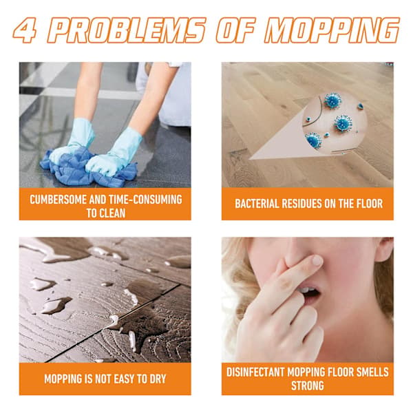 3x Floor Cleaner for All Robot Vacuums and Mops, Floor Cleaning Solution Compatible with Roborock & Omo Joint