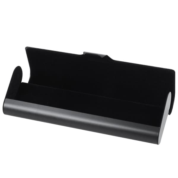 Slim Hard Metal Glasses Case Reading Glasses Eyeglasses Protective Case Black