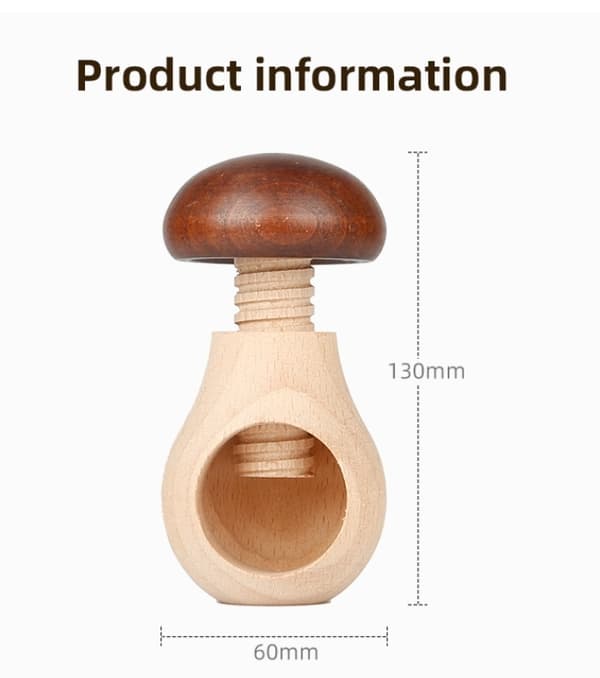 Premium Trænøddeknækker til Valnødder, Pekannødder, Hasselnødder og Kastanjer – Effektivt og Holdbart Køkkenredskab