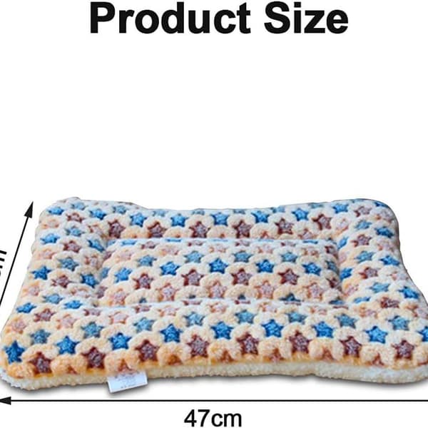 High-Quality Flannel Fleece Pet Soft and Warm Pet Bed KLB