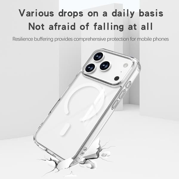 Magnetisk telefoncover, kompatibelt med iPhone 17 Pro Max