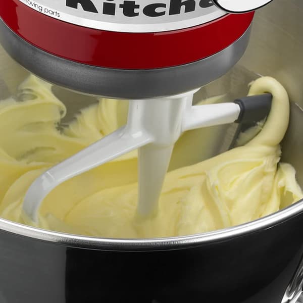 Fladpisker med silikone til Kitchen Aid 4.5-5QT