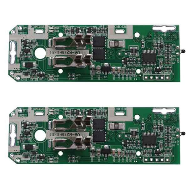 2 pcs circuit board, battery charging protection PCB for vacuum cleaner without V6 V7