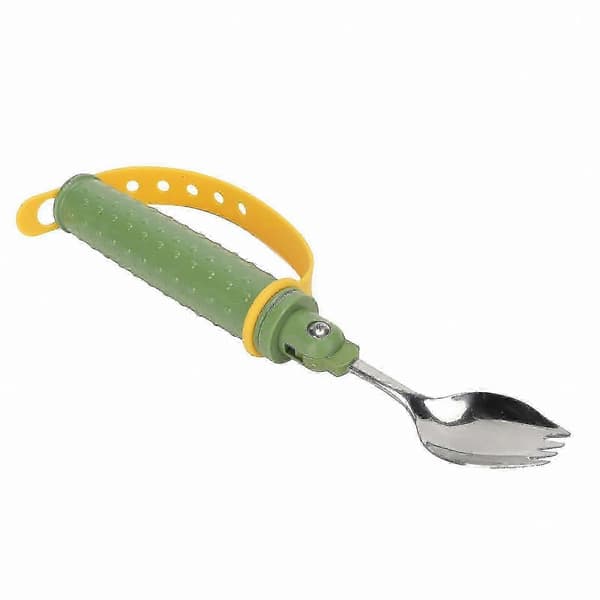 Weighted Spoon with Ergonomic Handle for Tremor Support, BPA-Free, Shockproof Design
