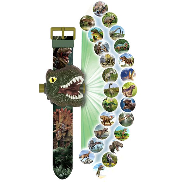 3D Projector Watch for Kids, 24 Patterns Toys, Luminous Watch, Flip Projector Watch, Electronic Toy