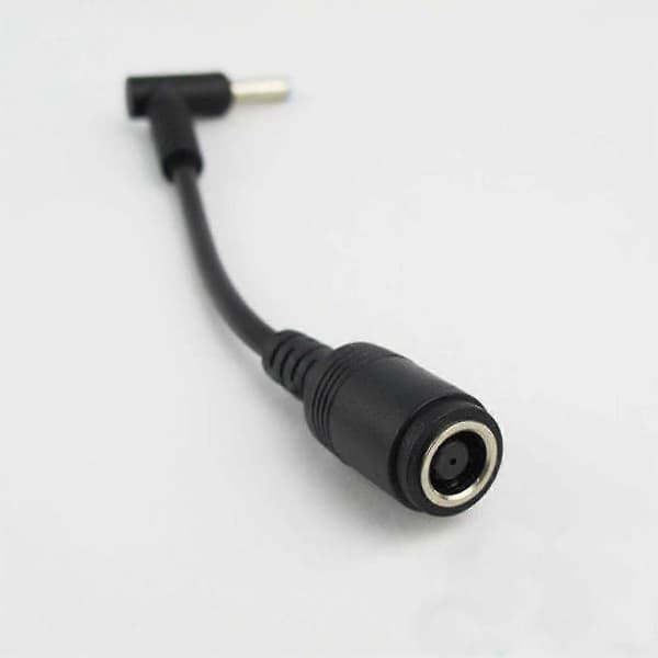 Fiauli DC Strømlader Konverter Adapterkabel 7.4mm Hun til 4.5mm Hann for HP Dell