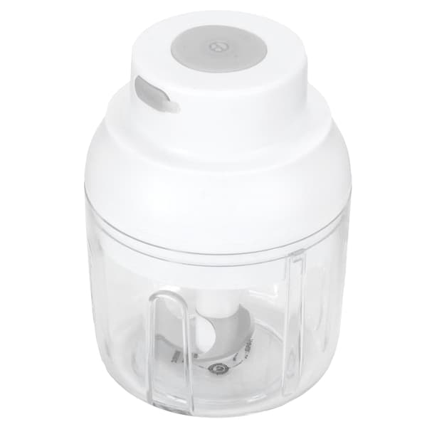 Mini Vegetable Chopper 250ml Electric Garlic Press Crusher Grater Kitchen Accessory White